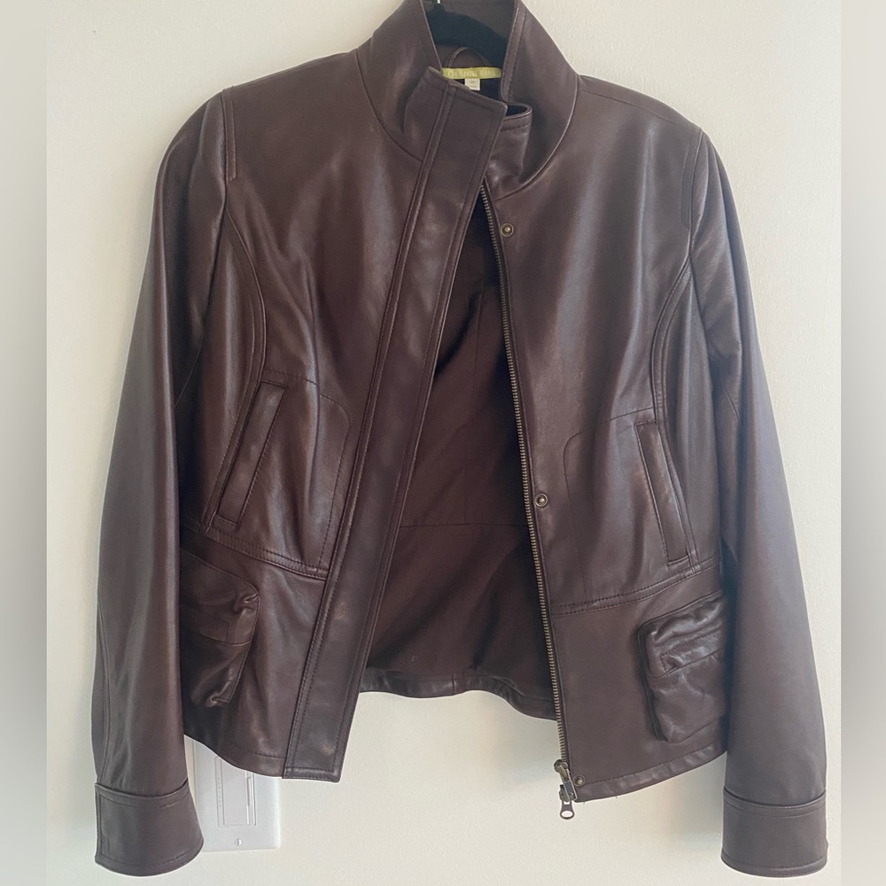 Gianni Bini Genuine Leather Jacket